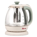 BL4105 Kettle + teapot 1100 Watt Cordless 1 L, CREAM-GREEN